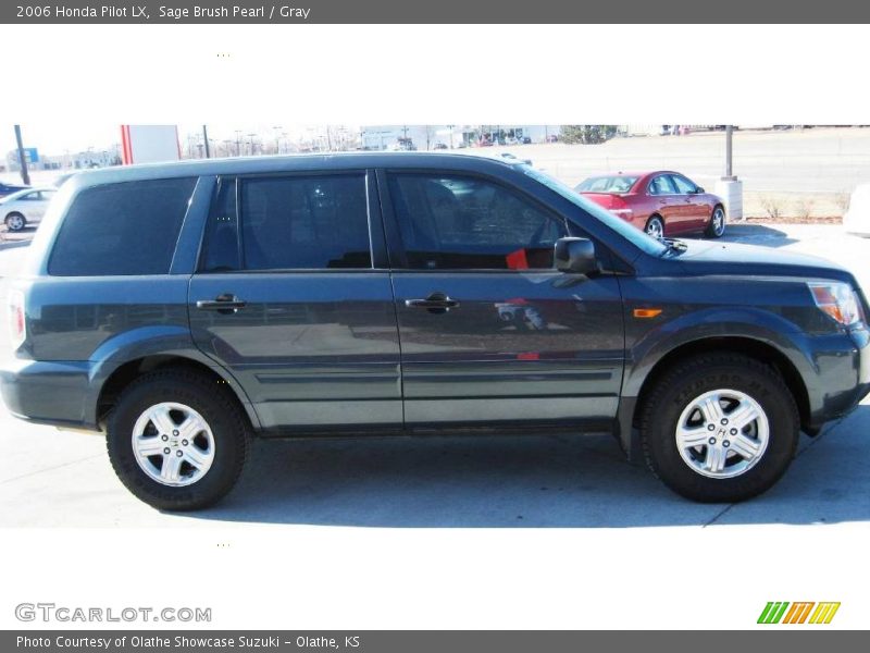 Sage Brush Pearl / Gray 2006 Honda Pilot LX