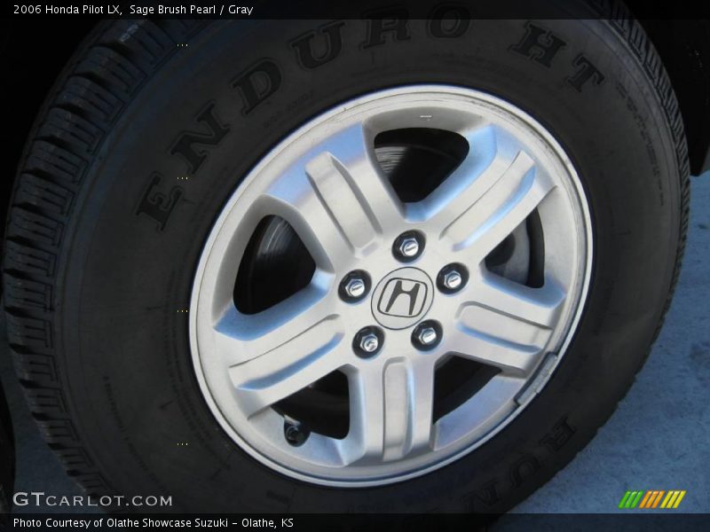 Sage Brush Pearl / Gray 2006 Honda Pilot LX