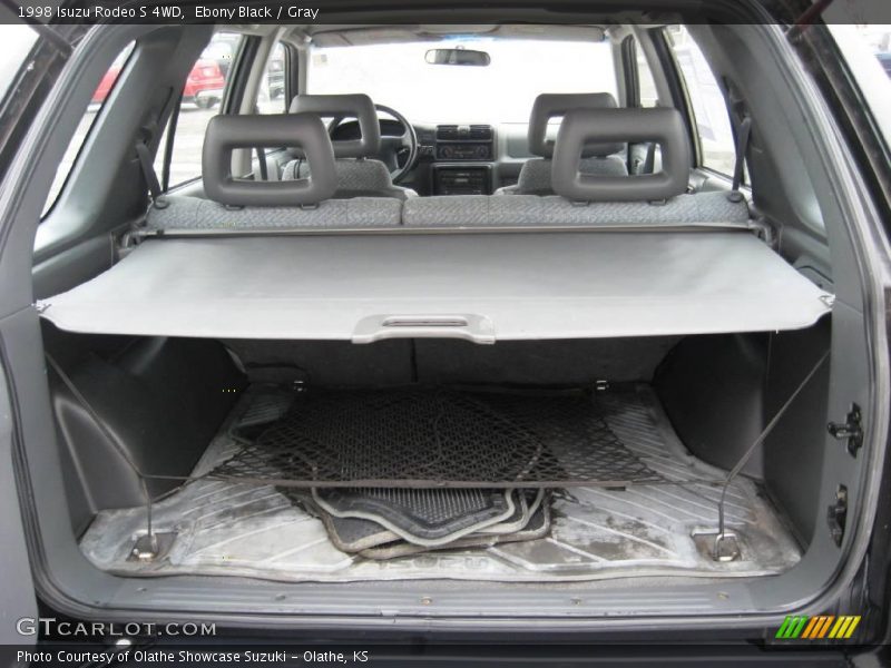 Ebony Black / Gray 1998 Isuzu Rodeo S 4WD