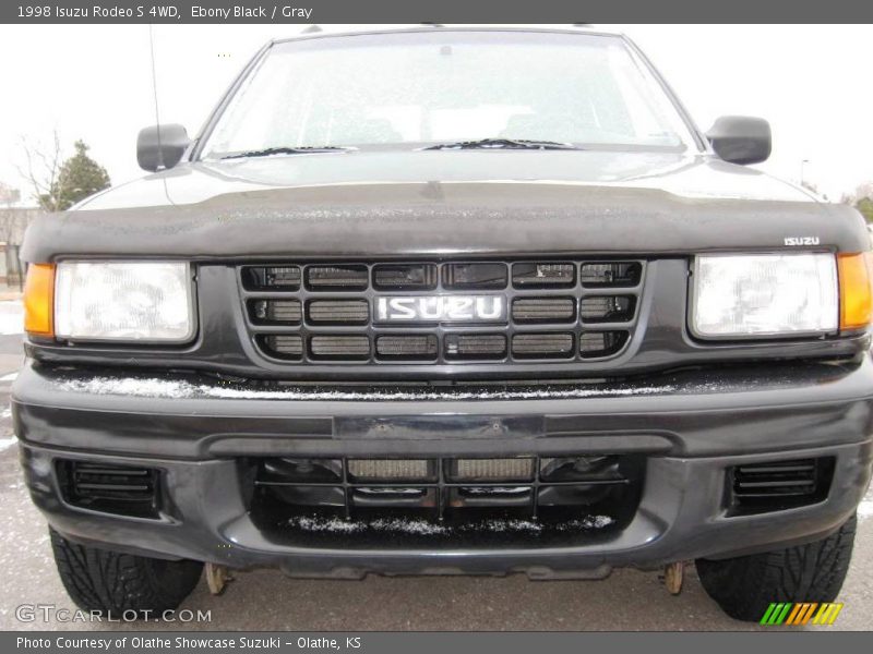 Ebony Black / Gray 1998 Isuzu Rodeo S 4WD
