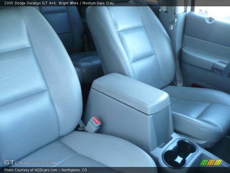 Bright White / Medium Slate Gray 2005 Dodge Durango SLT 4x4