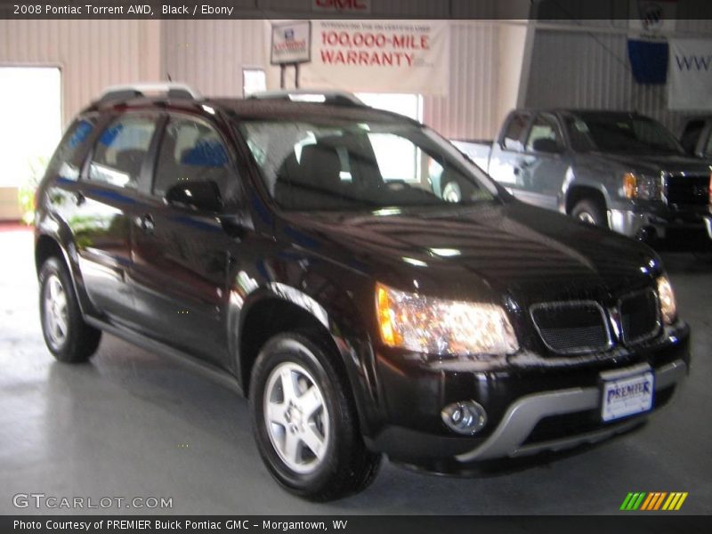Black / Ebony 2008 Pontiac Torrent AWD