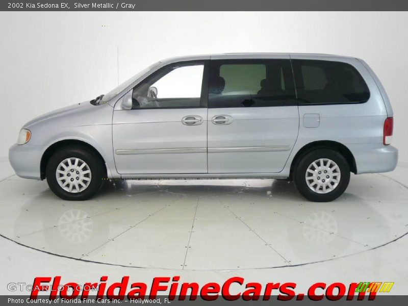 Silver Metallic / Gray 2002 Kia Sedona EX
