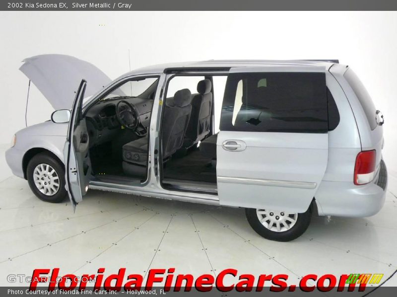 Silver Metallic / Gray 2002 Kia Sedona EX