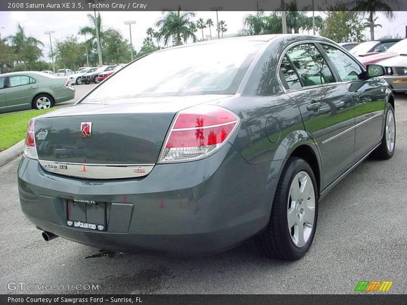 Techno Gray / Gray 2008 Saturn Aura XE 3.5