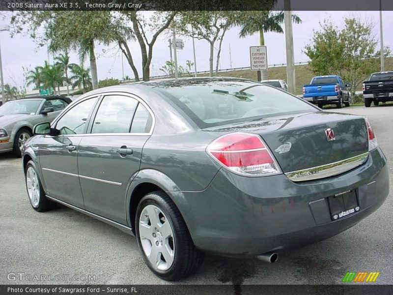 Techno Gray / Gray 2008 Saturn Aura XE 3.5