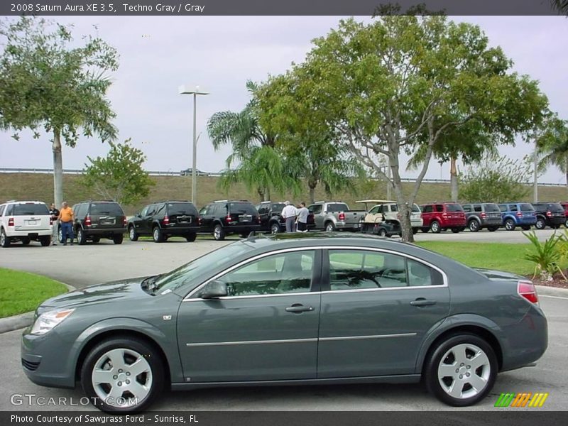 Techno Gray / Gray 2008 Saturn Aura XE 3.5