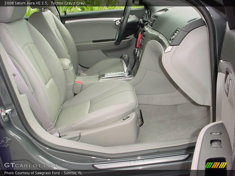 Techno Gray / Gray 2008 Saturn Aura XE 3.5