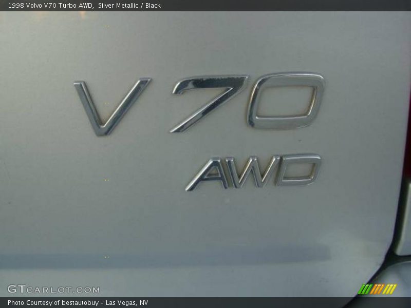Silver Metallic / Black 1998 Volvo V70 Turbo AWD