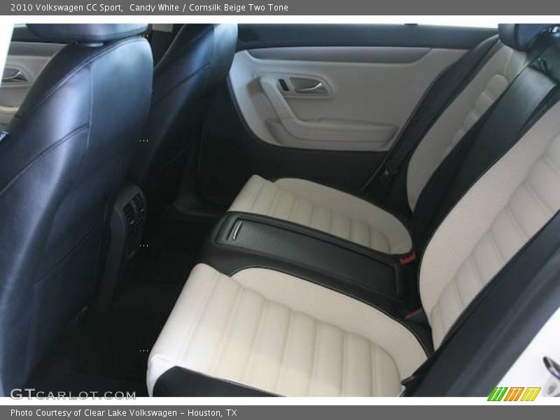 Candy White / Cornsilk Beige Two Tone 2010 Volkswagen CC Sport