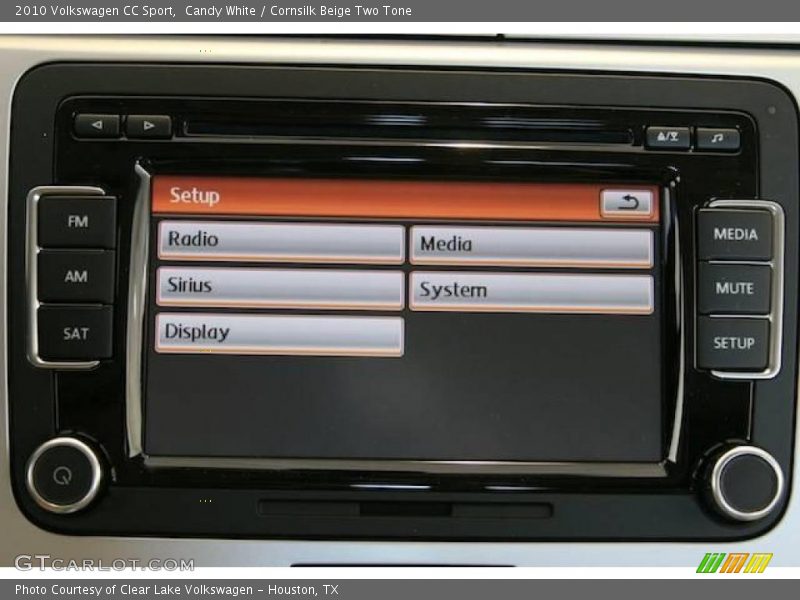Candy White / Cornsilk Beige Two Tone 2010 Volkswagen CC Sport