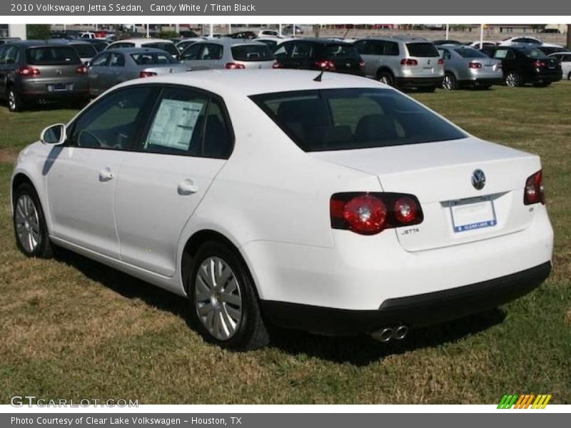 Candy White / Titan Black 2010 Volkswagen Jetta S Sedan