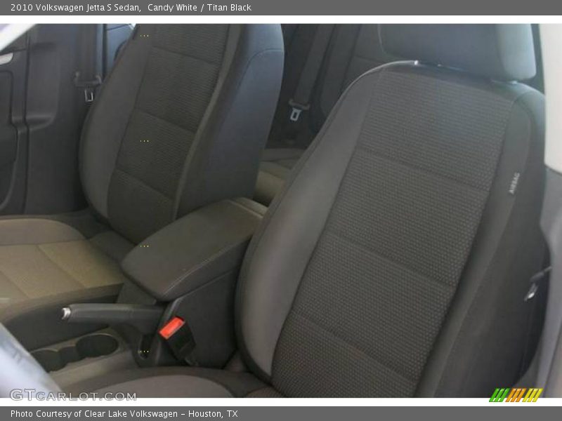 Candy White / Titan Black 2010 Volkswagen Jetta S Sedan