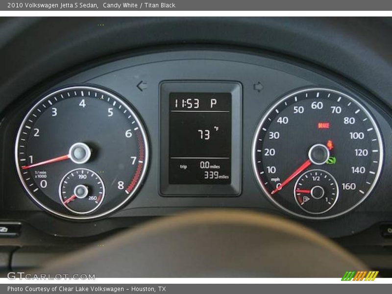 Candy White / Titan Black 2010 Volkswagen Jetta S Sedan