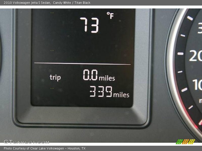 Candy White / Titan Black 2010 Volkswagen Jetta S Sedan