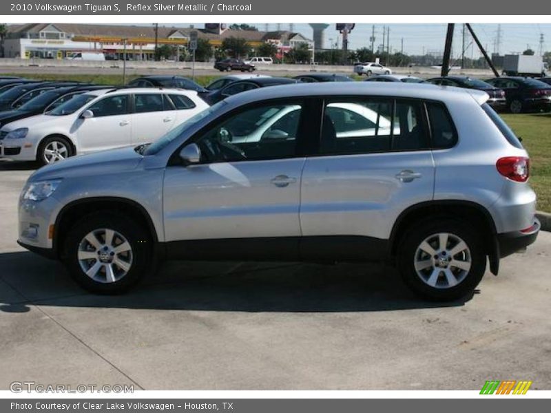 Reflex Silver Metallic / Charcoal 2010 Volkswagen Tiguan S