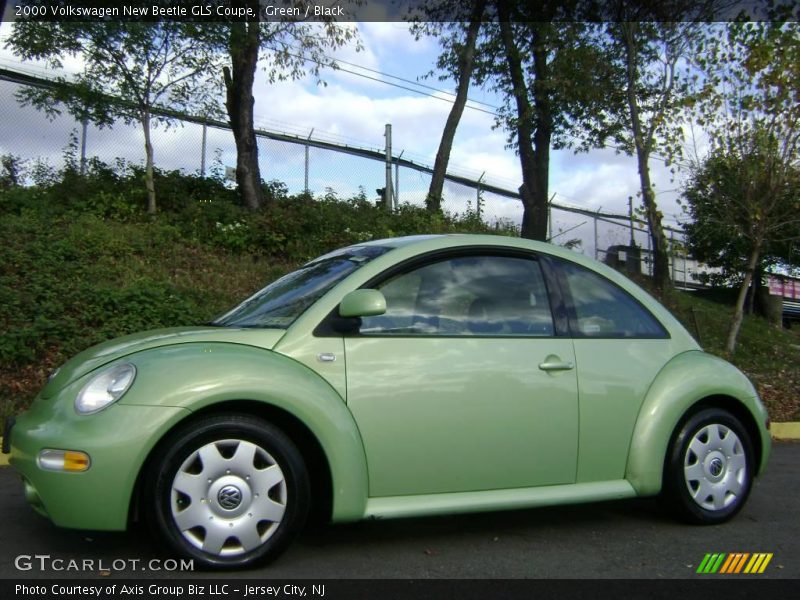 Green / Black 2000 Volkswagen New Beetle GLS Coupe