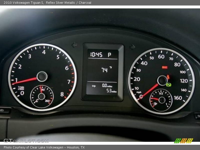 Reflex Silver Metallic / Charcoal 2010 Volkswagen Tiguan S