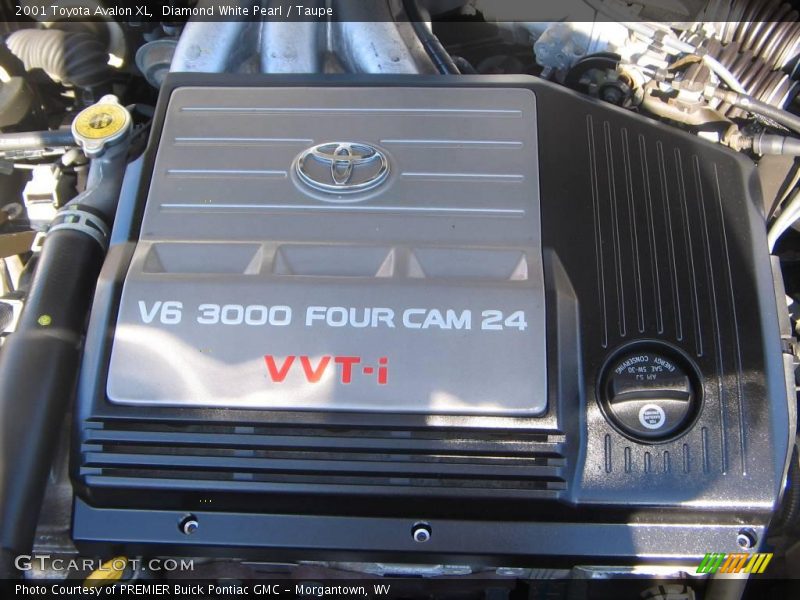 Diamond White Pearl / Taupe 2001 Toyota Avalon XL