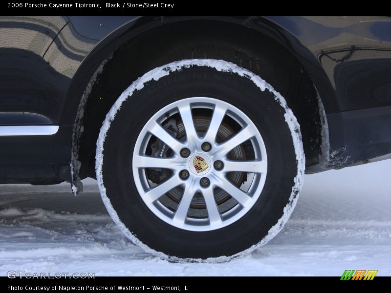 Black / Stone/Steel Grey 2006 Porsche Cayenne Tiptronic