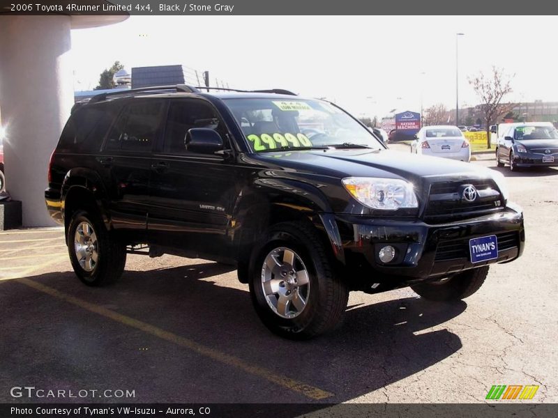Black / Stone Gray 2006 Toyota 4Runner Limited 4x4