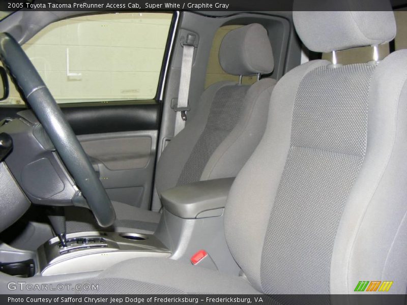 Super White / Graphite Gray 2005 Toyota Tacoma PreRunner Access Cab