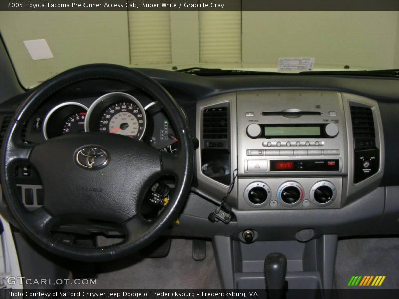 Super White / Graphite Gray 2005 Toyota Tacoma PreRunner Access Cab