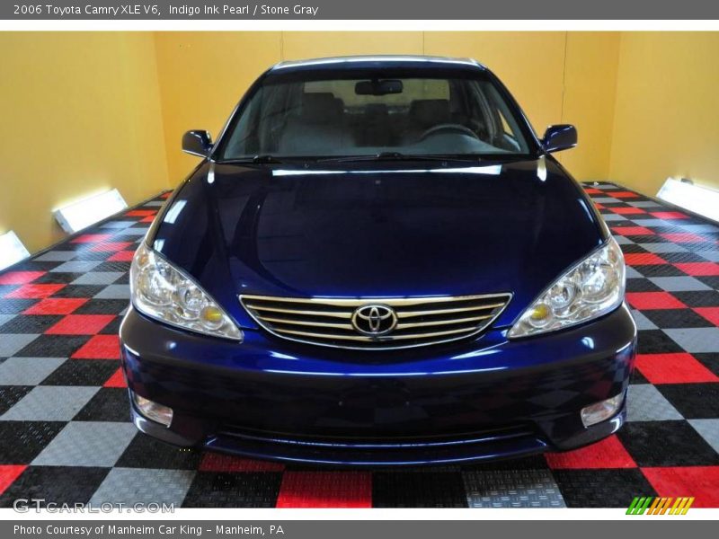 Indigo Ink Pearl / Stone Gray 2006 Toyota Camry XLE V6