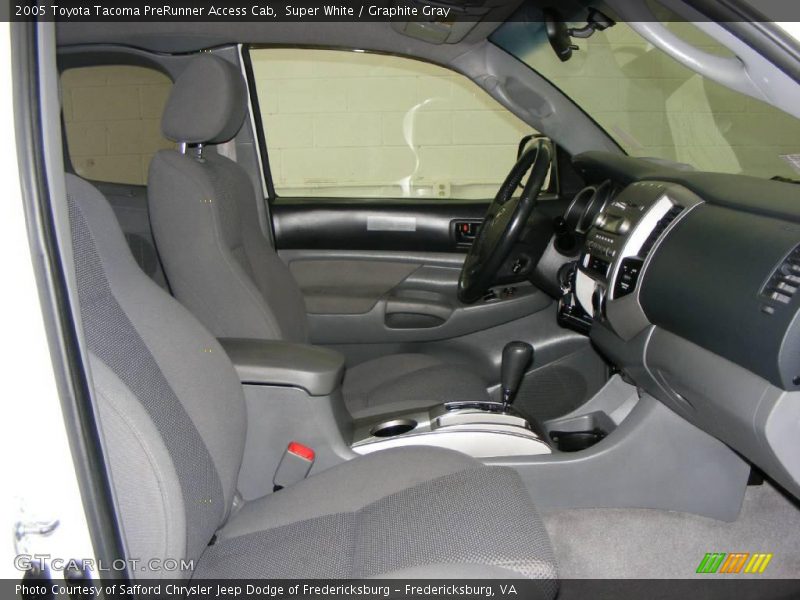 Super White / Graphite Gray 2005 Toyota Tacoma PreRunner Access Cab