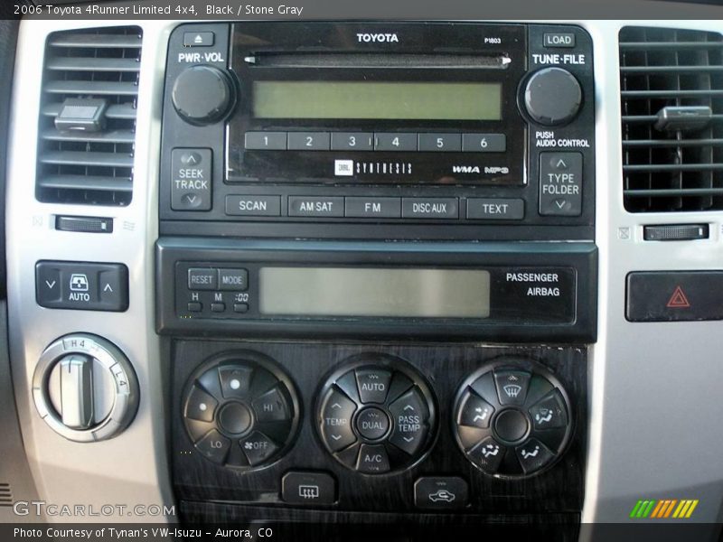 Black / Stone Gray 2006 Toyota 4Runner Limited 4x4