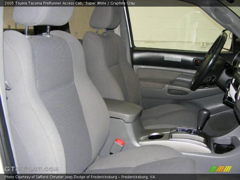 Super White / Graphite Gray 2005 Toyota Tacoma PreRunner Access Cab
