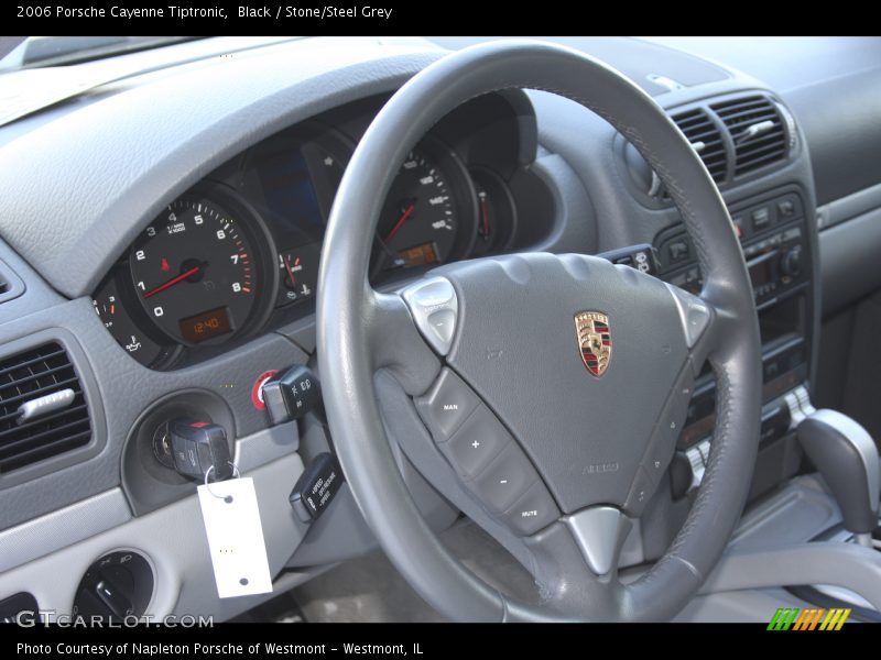 Black / Stone/Steel Grey 2006 Porsche Cayenne Tiptronic