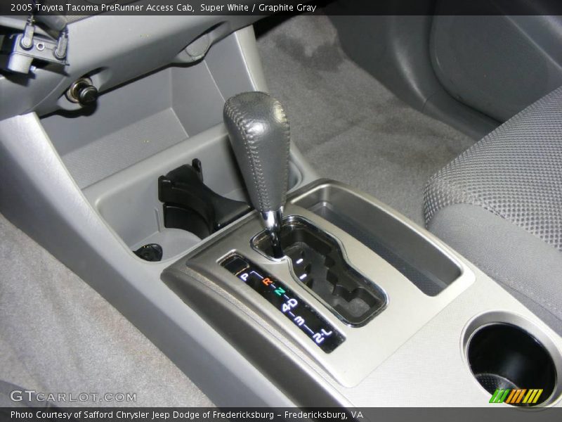 Super White / Graphite Gray 2005 Toyota Tacoma PreRunner Access Cab