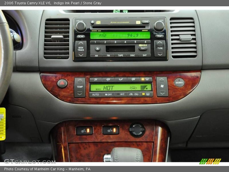 Indigo Ink Pearl / Stone Gray 2006 Toyota Camry XLE V6