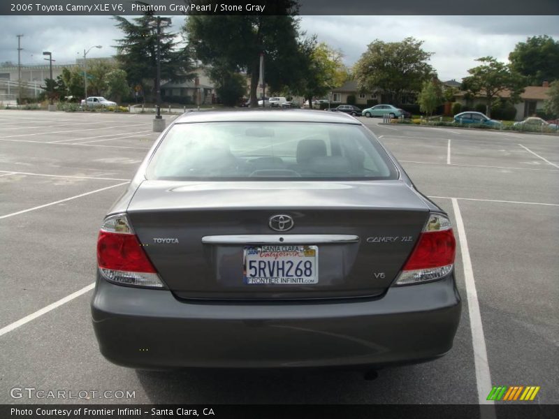 Phantom Gray Pearl / Stone Gray 2006 Toyota Camry XLE V6