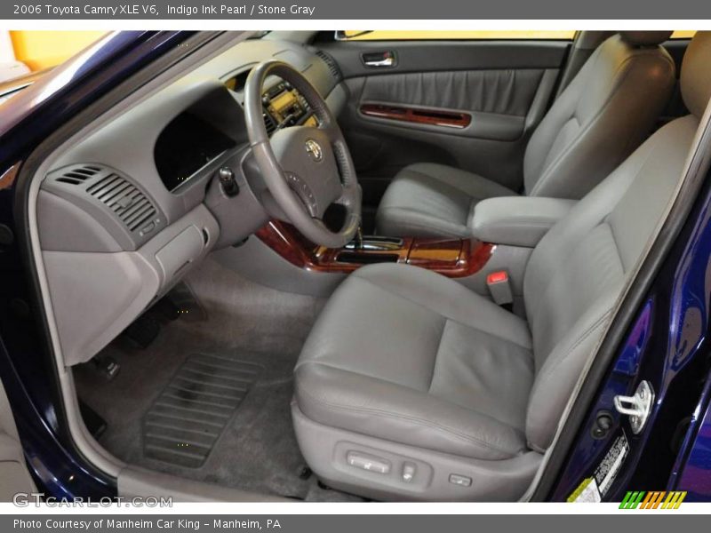 Indigo Ink Pearl / Stone Gray 2006 Toyota Camry XLE V6
