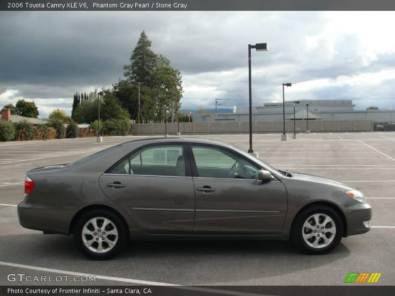 Phantom Gray Pearl / Stone Gray 2006 Toyota Camry XLE V6