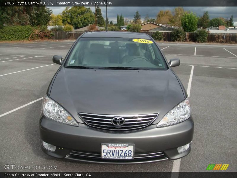 Phantom Gray Pearl / Stone Gray 2006 Toyota Camry XLE V6