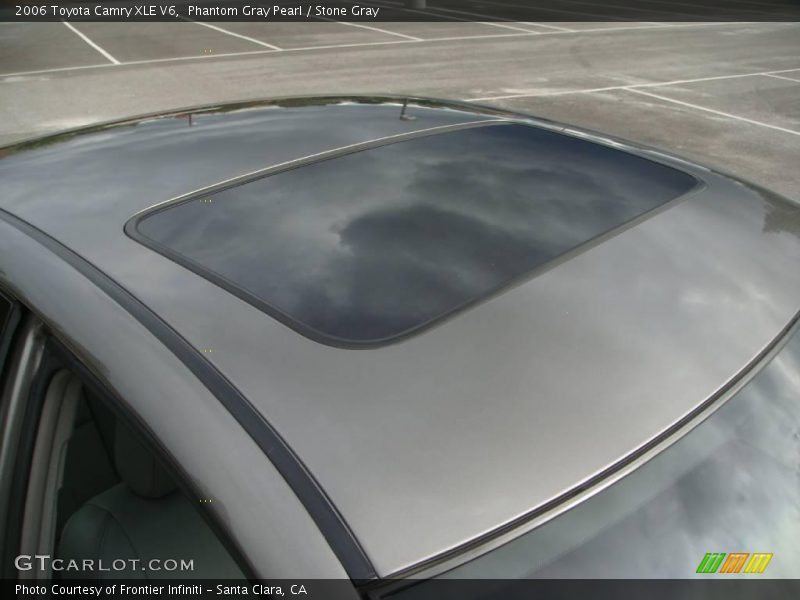 Phantom Gray Pearl / Stone Gray 2006 Toyota Camry XLE V6