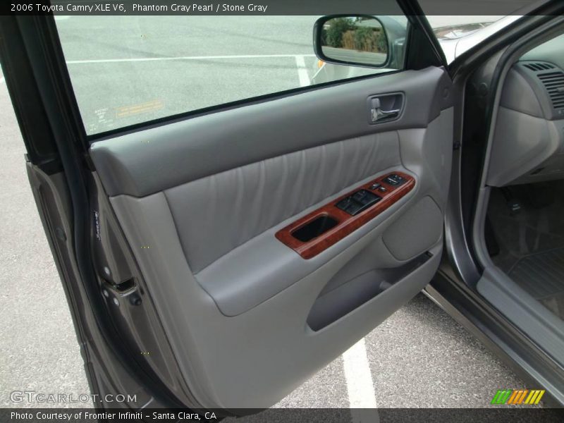 Phantom Gray Pearl / Stone Gray 2006 Toyota Camry XLE V6