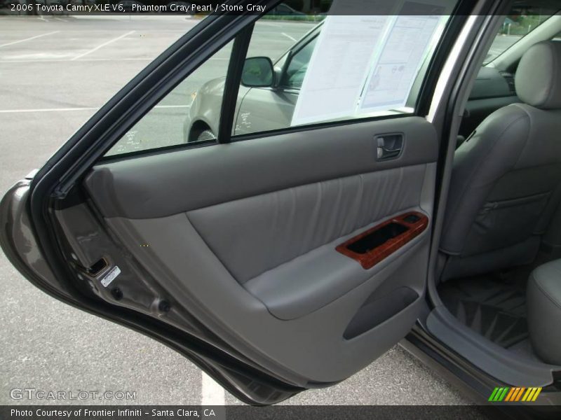 Phantom Gray Pearl / Stone Gray 2006 Toyota Camry XLE V6