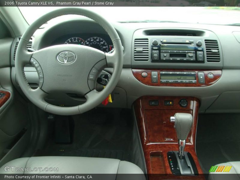 Phantom Gray Pearl / Stone Gray 2006 Toyota Camry XLE V6