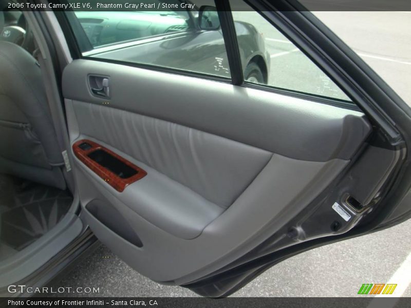 Phantom Gray Pearl / Stone Gray 2006 Toyota Camry XLE V6