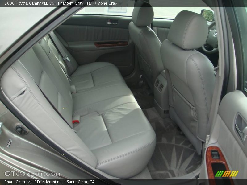 Phantom Gray Pearl / Stone Gray 2006 Toyota Camry XLE V6
