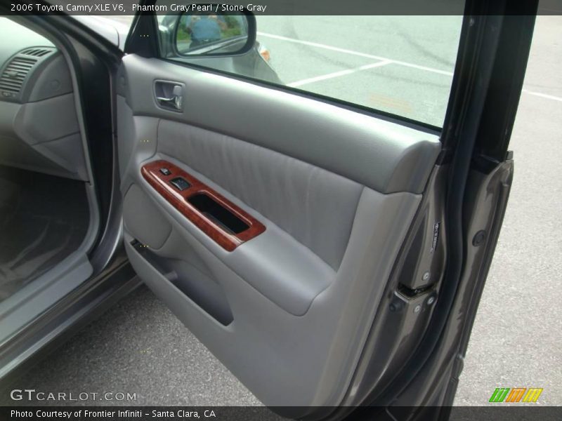 Phantom Gray Pearl / Stone Gray 2006 Toyota Camry XLE V6