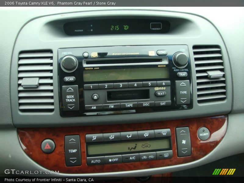 Phantom Gray Pearl / Stone Gray 2006 Toyota Camry XLE V6