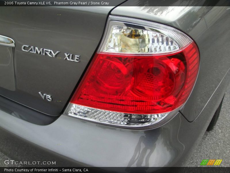 Phantom Gray Pearl / Stone Gray 2006 Toyota Camry XLE V6