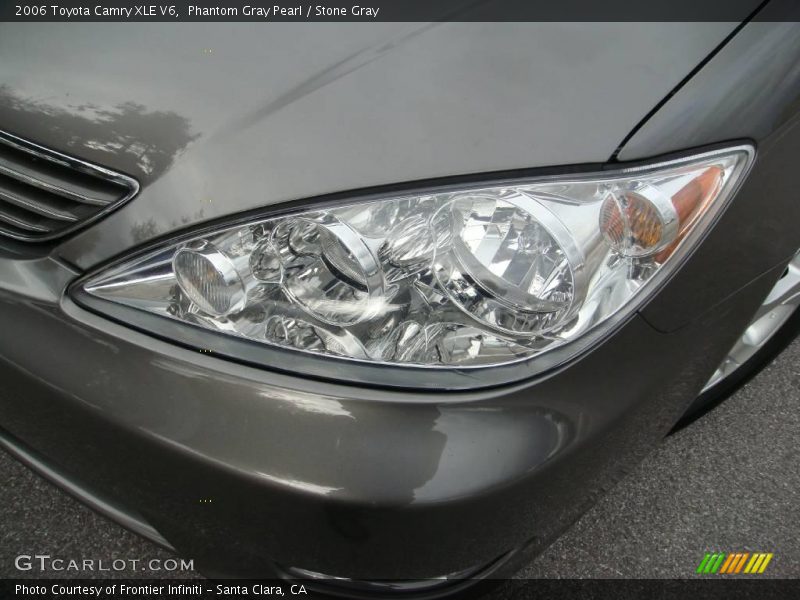 Phantom Gray Pearl / Stone Gray 2006 Toyota Camry XLE V6