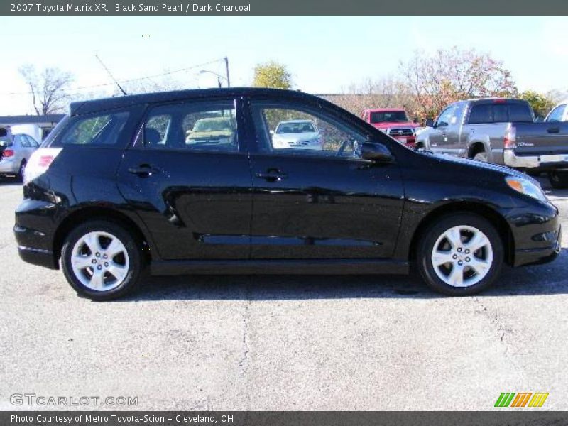 Black Sand Pearl / Dark Charcoal 2007 Toyota Matrix XR