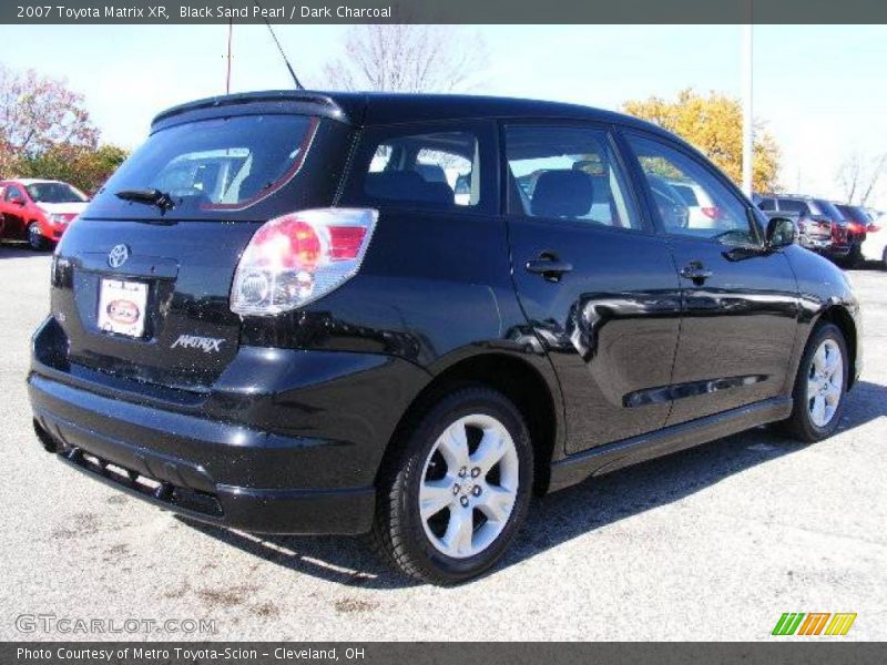 Black Sand Pearl / Dark Charcoal 2007 Toyota Matrix XR
